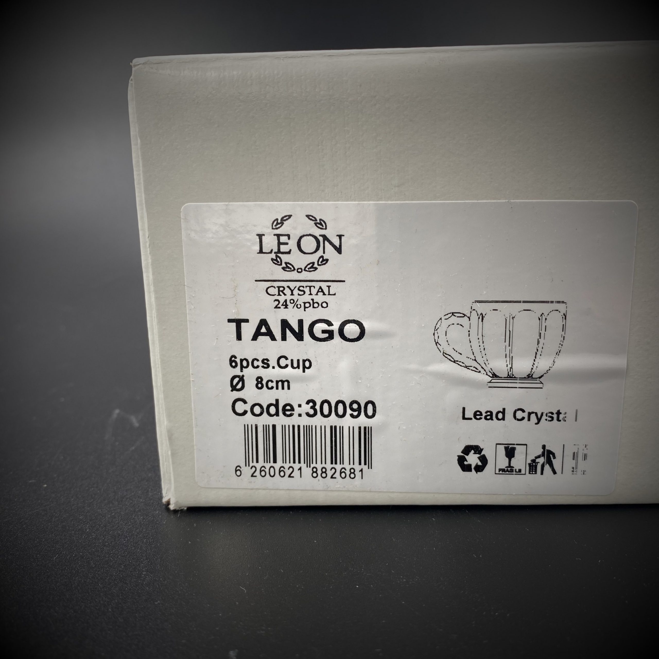 فنجان کریستال تانگو LEON BC۰۵۰۶
